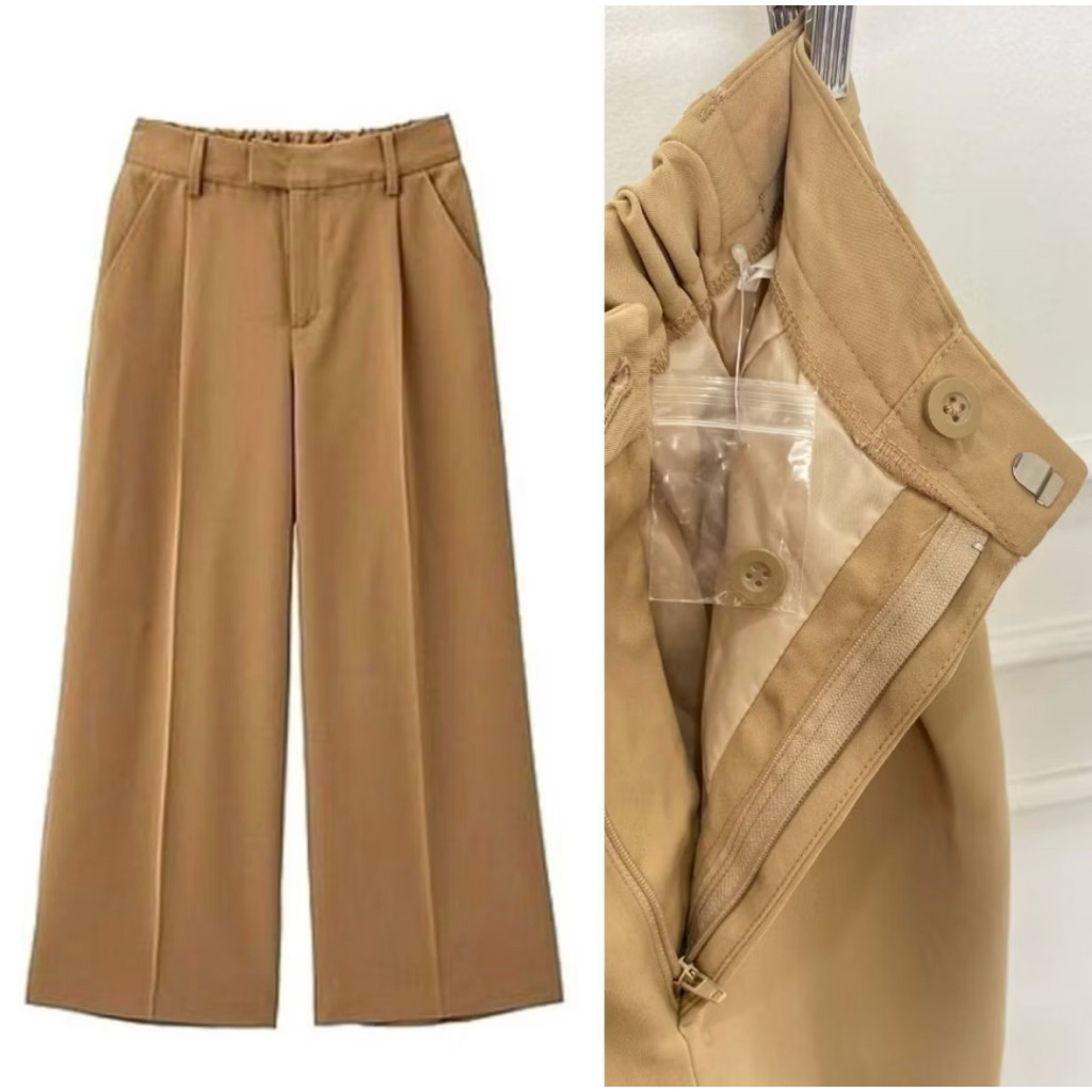 UNIQLO PLEATED WIDE PANTS