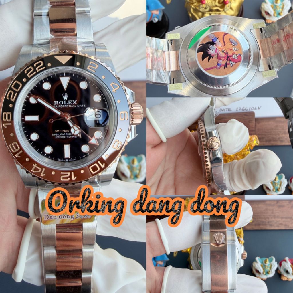 GMT-Master II Root Beer 126711CHNR Two Tone Black Dial Oyster Bracelet 40mm Top Qty Fullset