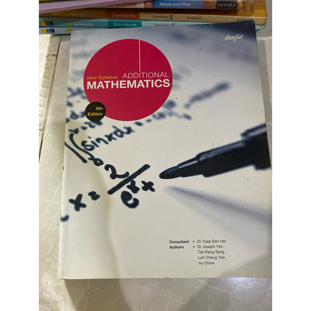 Pelajaran New Syllabus Additional Mathematics 9Th Edition