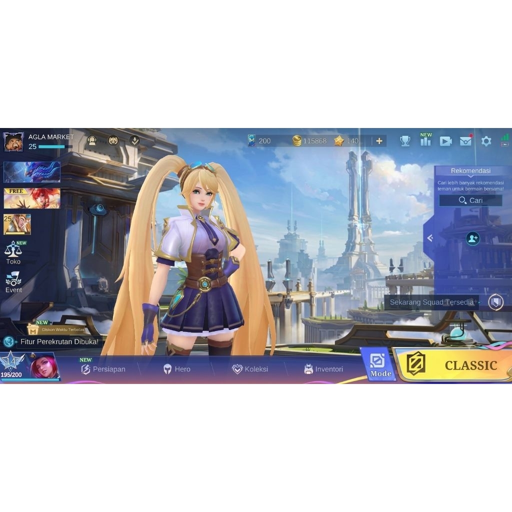 AKUN ADVANCE SERVER