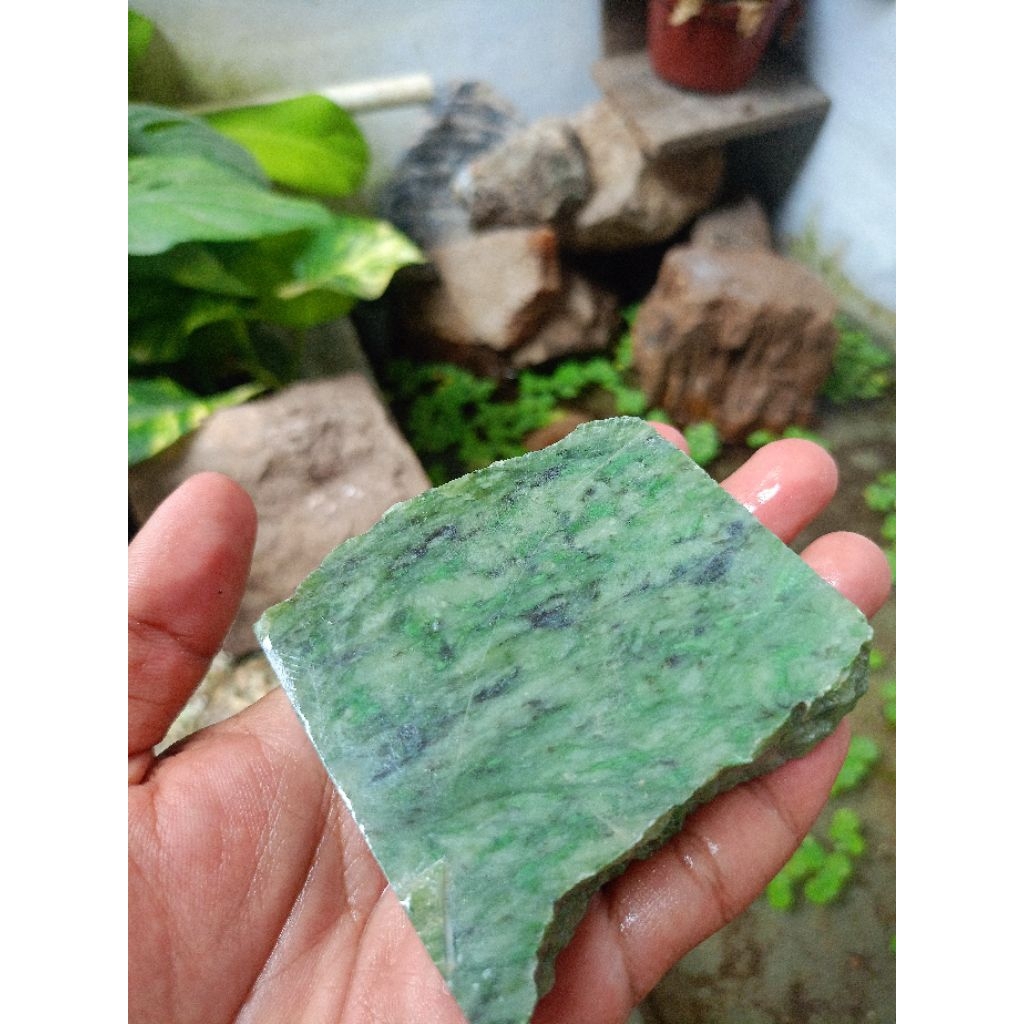 Bahan Giok Nefrit Aceh Super