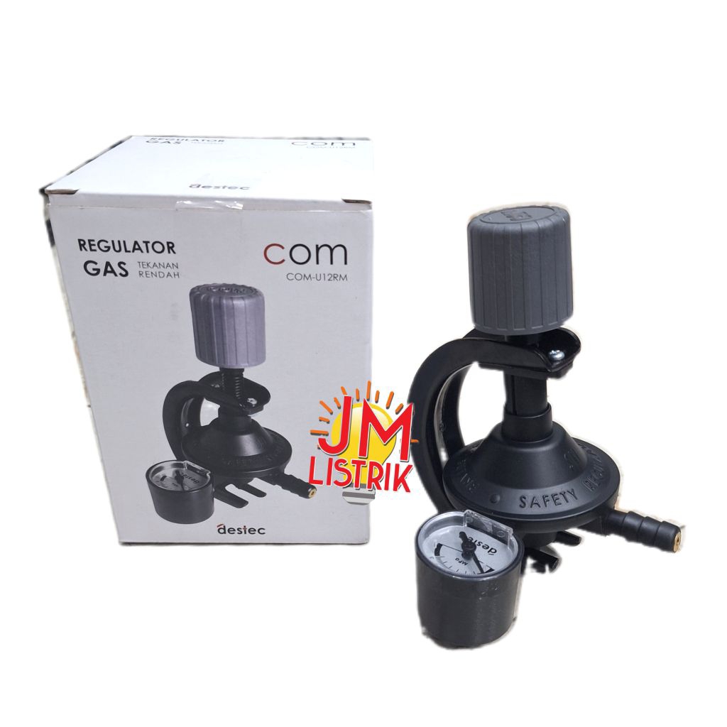 Destec Regulator Gas Tekanan Rendah COM Meter