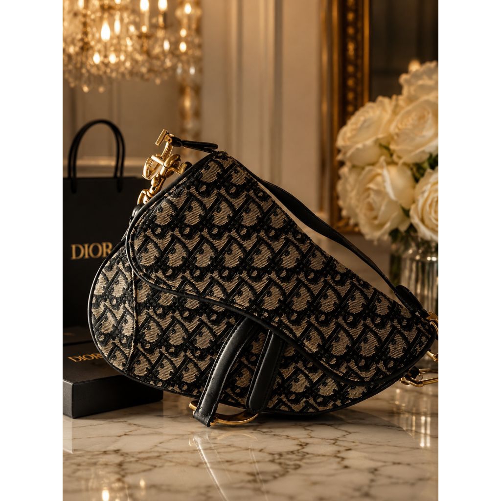 Dior saddle bag