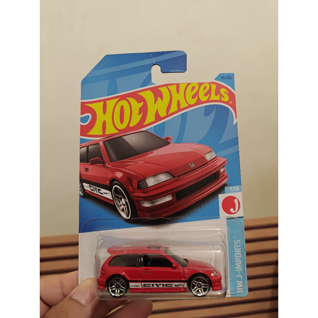 Hotwheels Civic EG / EK /Custom Civic Merah Civic Biru