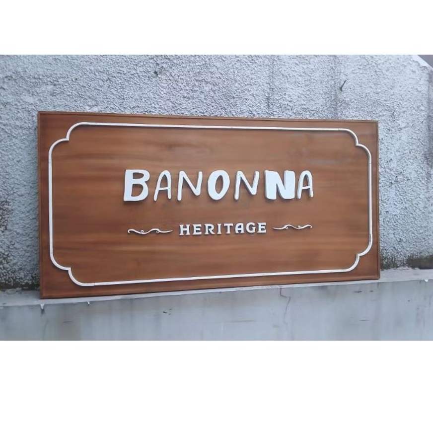 signboard plang cafe, villa, coofeeshop, kayu uk. 60*120 cm custom