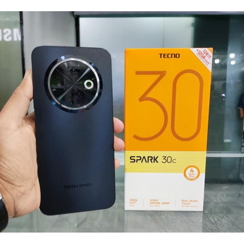 TECNO SPARCK 30c 6/128GB # 8/256GB SECOND MULUS ORIGINAL KUALITAS 100%