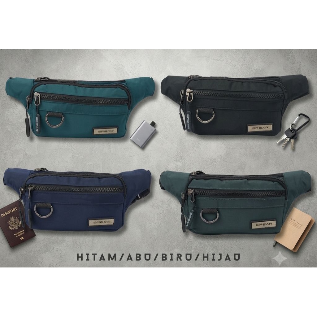 Tas pinggang tas dada tas waist bag spear