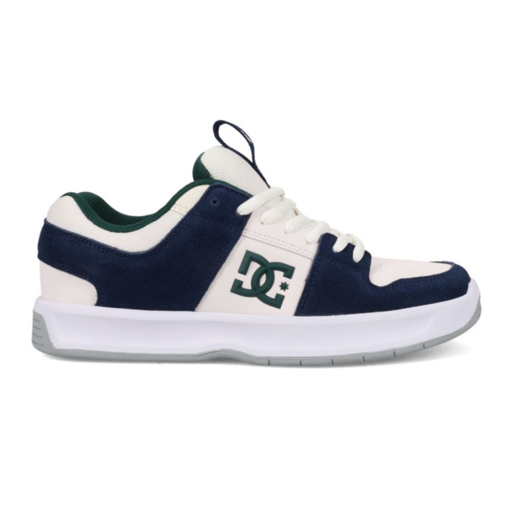 Dc shoes lynx zero navy white mens sneakers original sepatu kasual pria