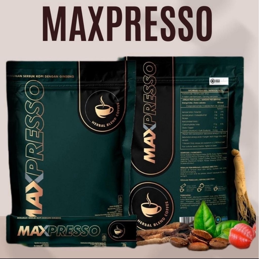 MAXPRESSO HWI / MAXPRESSO ORIGINAL / MAXPRESSO KOPI HWI / KOPI HWI