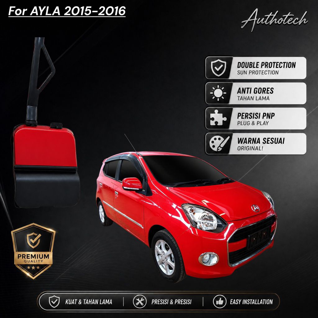 Tutup Towing Derek Depan Mobil Daihatsu Ayla 2015 2016