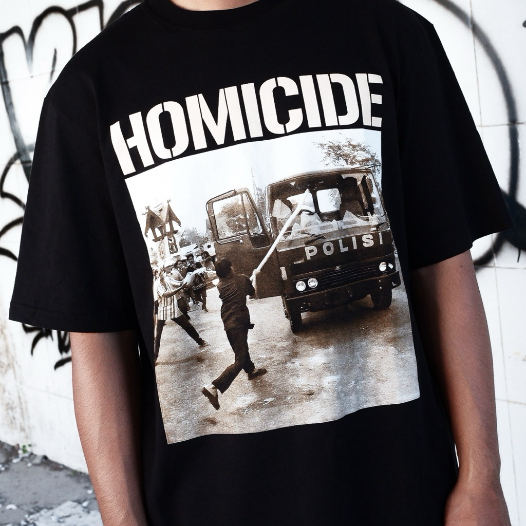 Tshirt HOMICIDE - PATHOS BUNDLING CD - Official Merchandise
