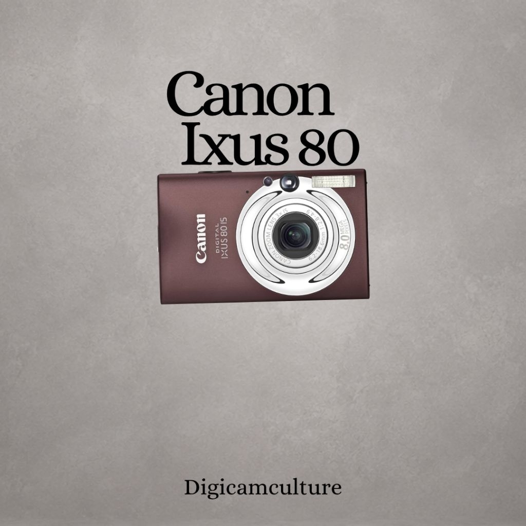 Canon Ixus 80 IS