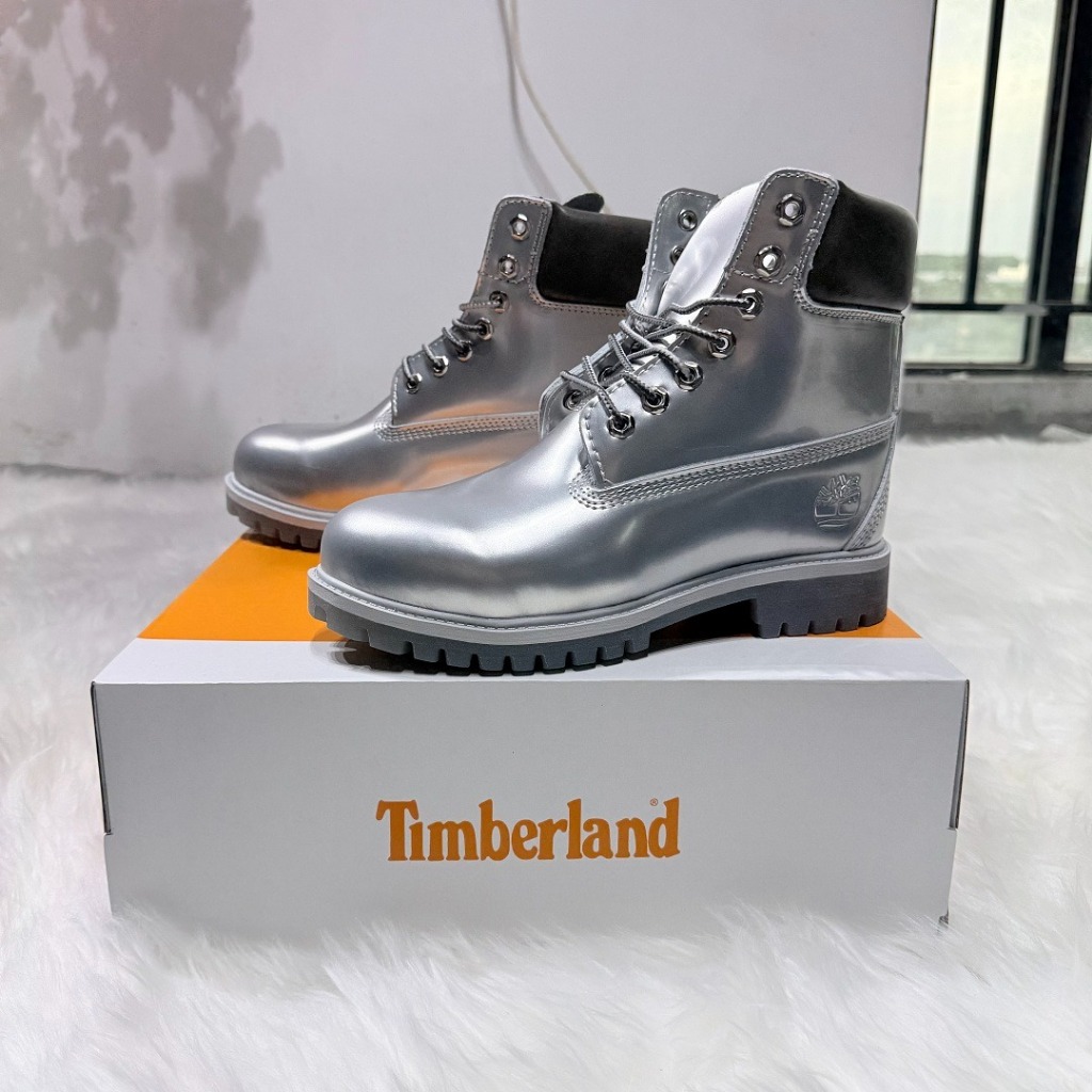 Veneda Carter X Timberland 6" Premium Boot Silver