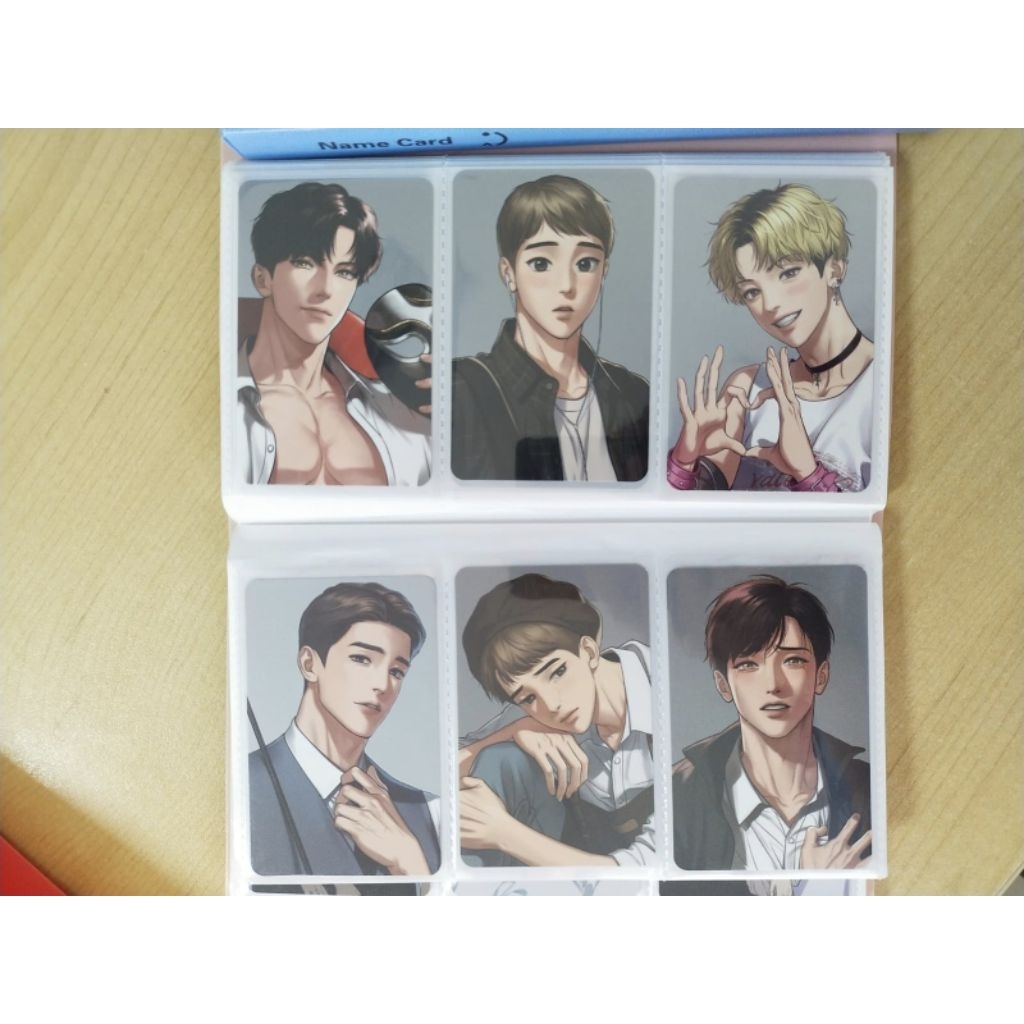 READY INA PHOTOCARD BJ ALEX SET OFFICIAL 100% / PC BJ ALEX