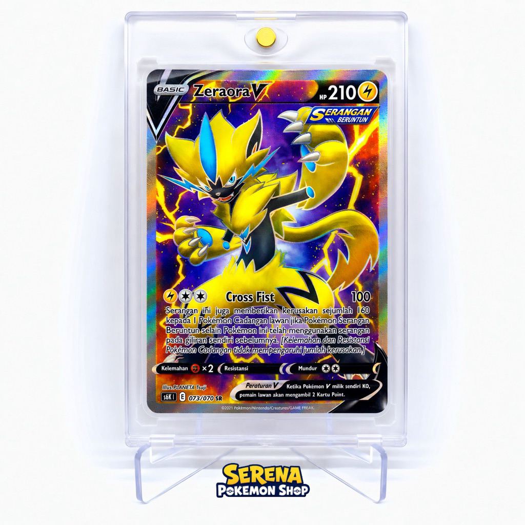 Zeraora V SR S6K - Pokemon TCG Indonesia