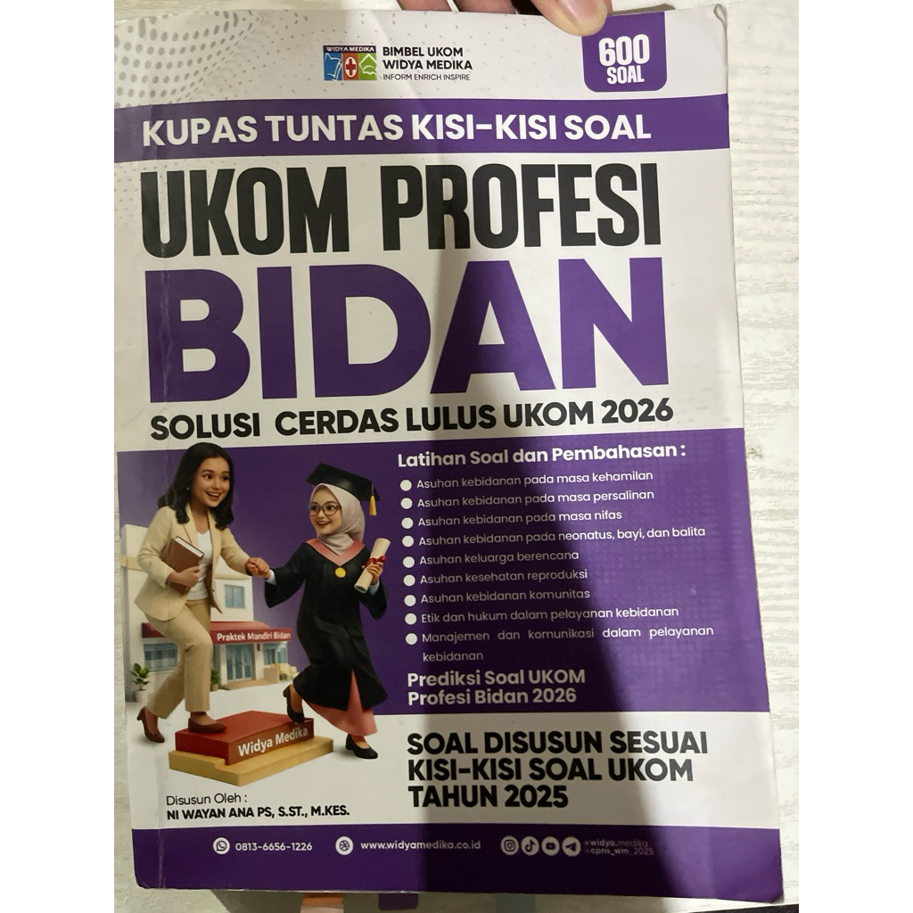PRELOVED Buku UKOM Profesi Bidan (Widya Medika)