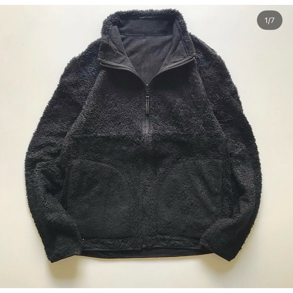 flecee jaket reversible