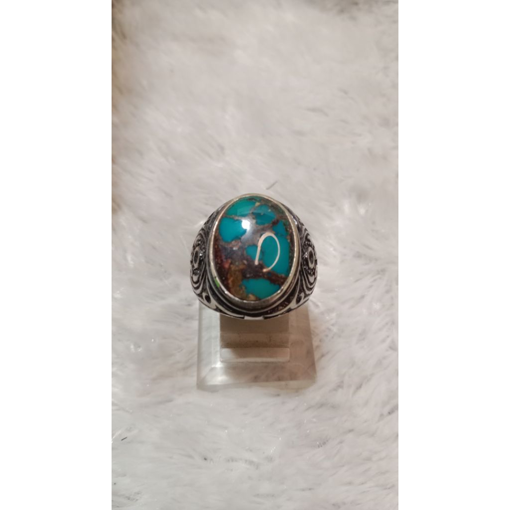 cincin pirus persia ceplok dim 16x12 - pirus persia asli - pirus persia ceplok