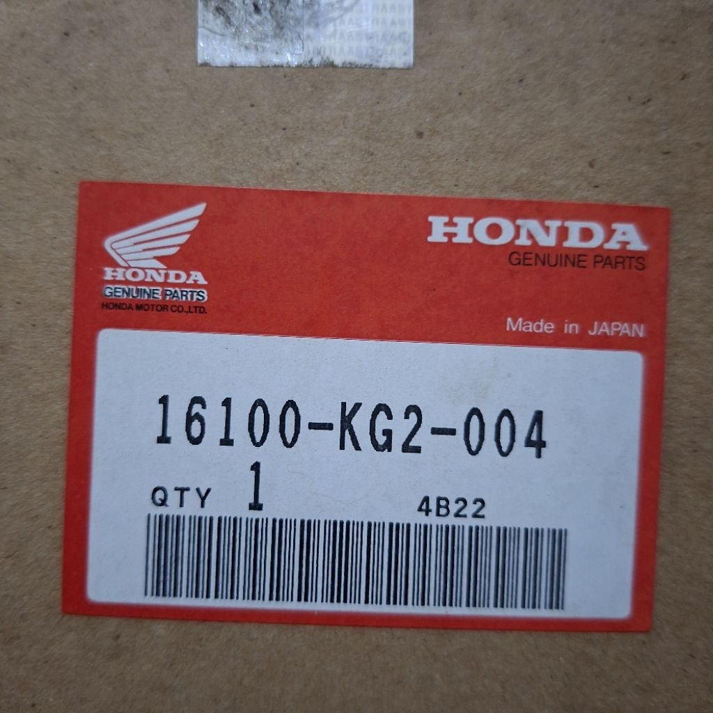 Karburator Karbu KG2 GLPRO SERIES Honda GL PRO Series Black Engine GLPRO Asli Original Nos Japan 161
