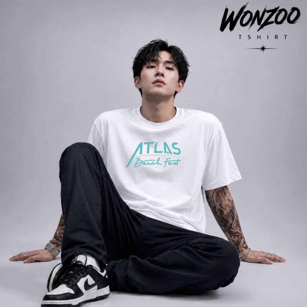 KAOS ATLAS BEACH FEST BALI PREMIUM QUALITY