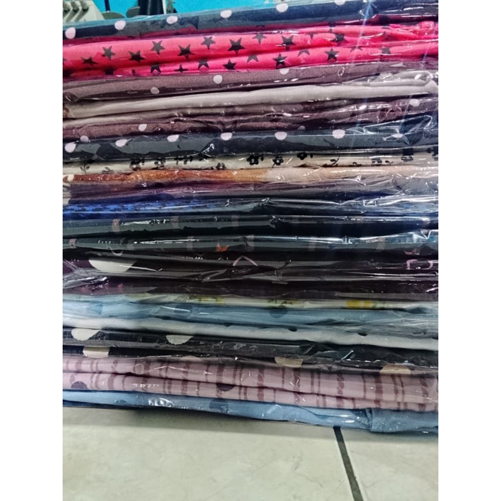 grosir baju daster tidur murah paket usaha 1 kodi motif viral terbaru kekinian