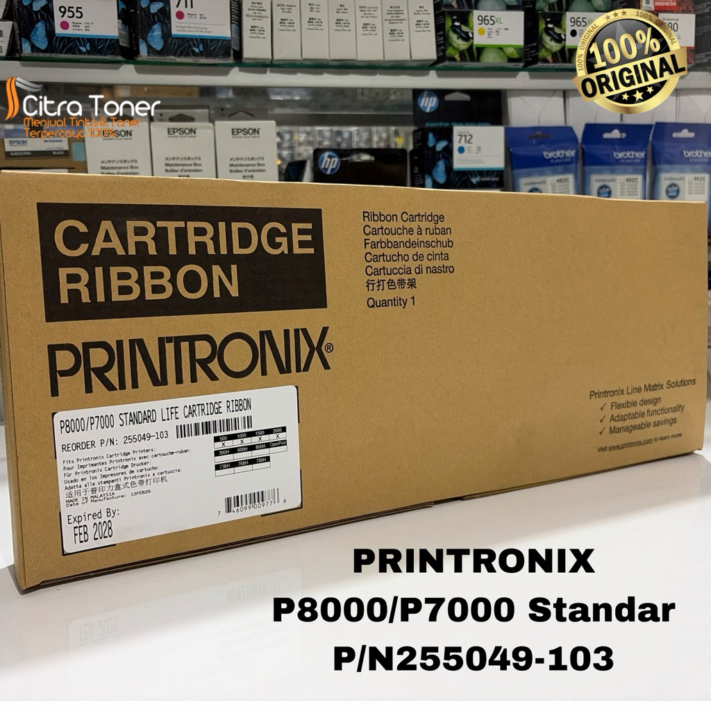 Printronix P7000/P8000 PN:255049-103 Original P7000,P7005,P7215,P8000,P8005