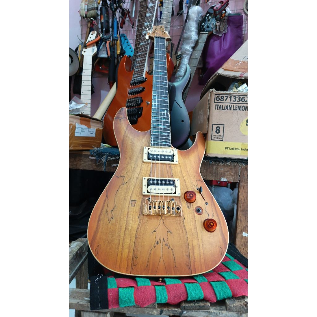 Gitar Schecter C-1 Exotic Spalted