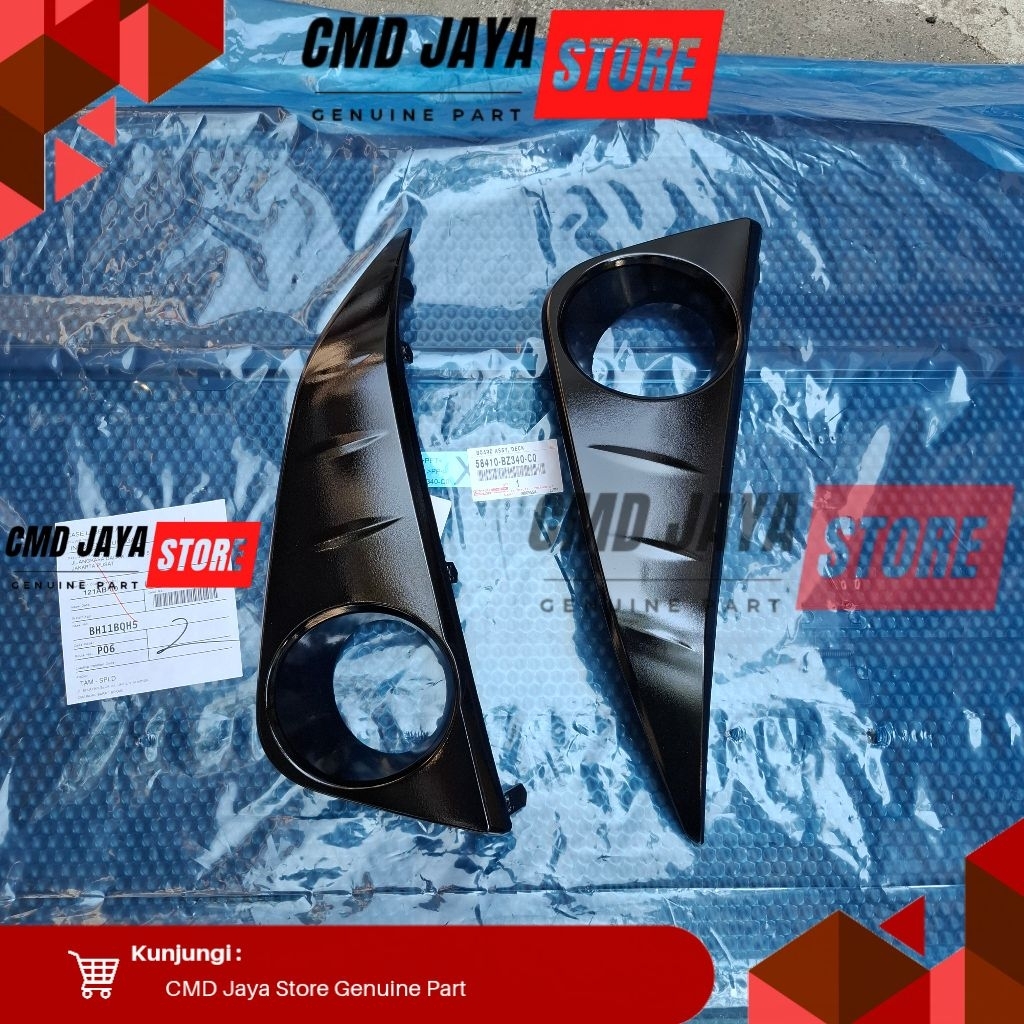 Cover Foglamp Ring Foglamp Calya Facelift 2018-2026 Hitam Glossy
