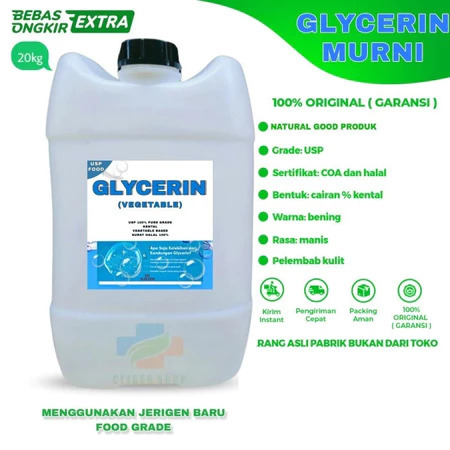 Gliserin / Glycerol / food grade / Glycerin Vegetable20kg