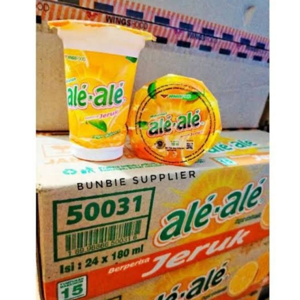 MINUMAN ALE ALE 1 DUS ISI 24 CUP BERBAGAI VARIAN