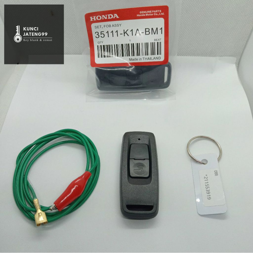 KUNCI REMOTE KEYLESS HONDA BEAT. KEYLESS BEAT DELUXE.  REMOTE BEAT DELUXE.