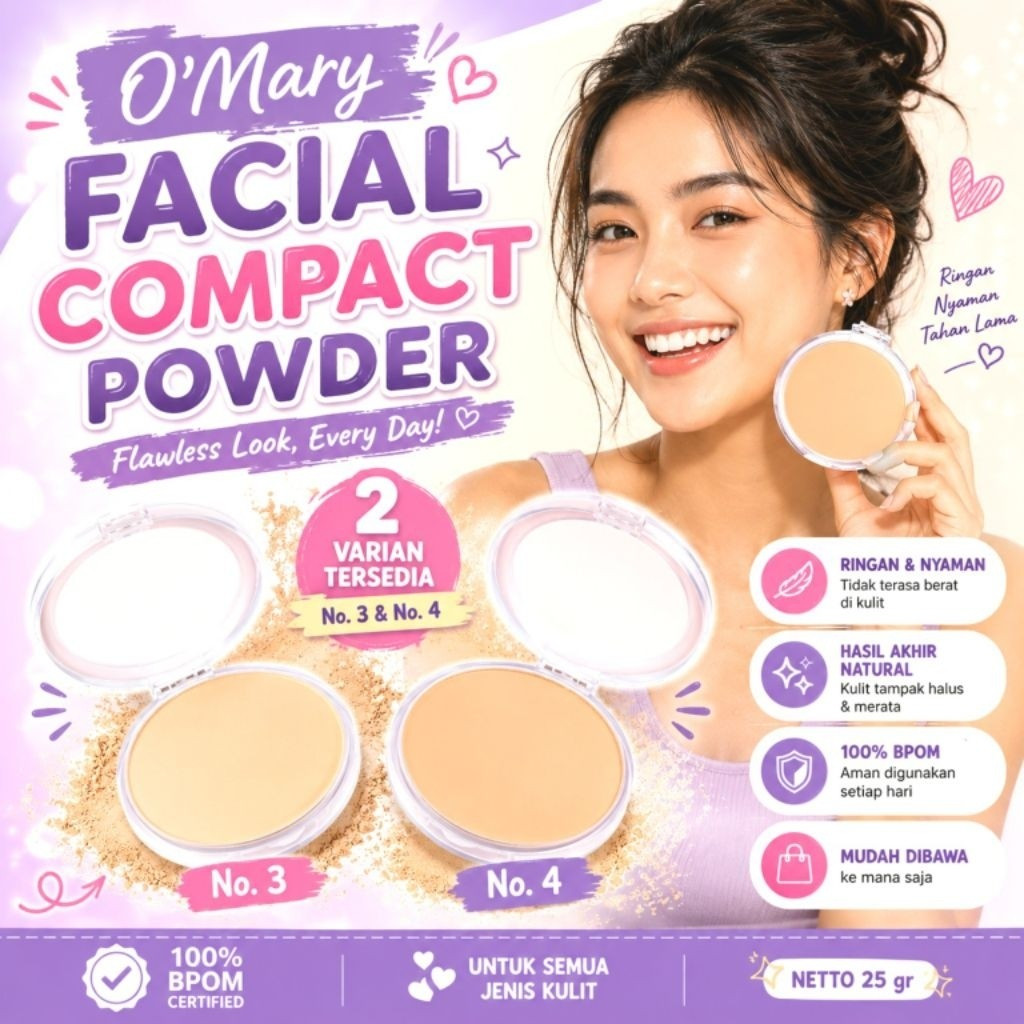 OMARY COMPACT POWDER