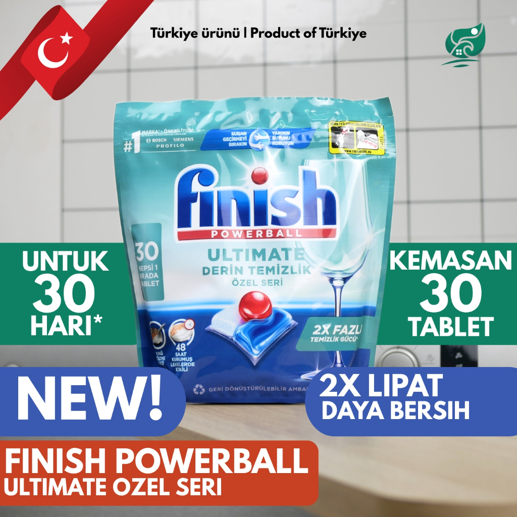 Finish Ultimate Ozel Seri 30 Tablet Dishwasher Tablet