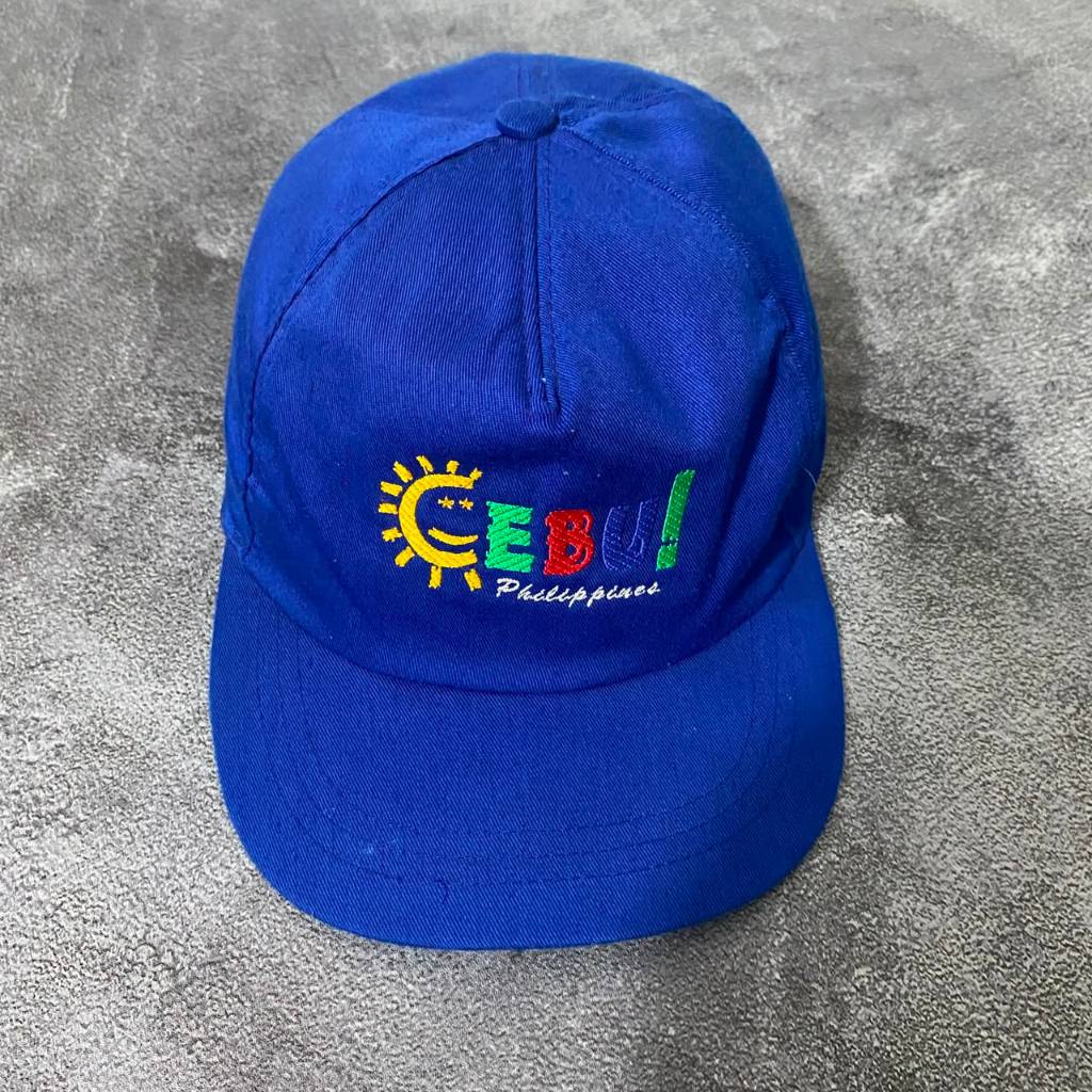 Topi Baseball Cebu Philippines Biru Bordir Thrift Preloved