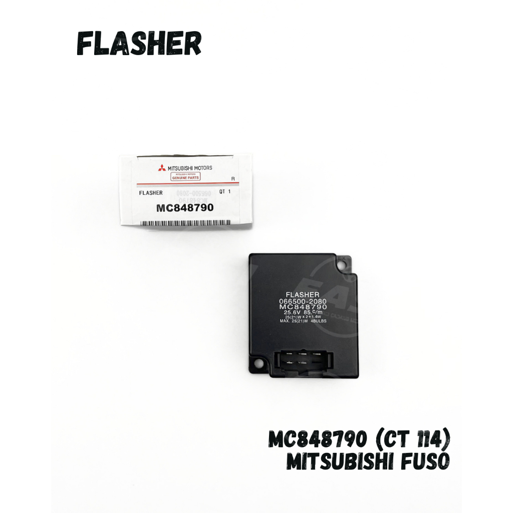 Relai Lampu Sein Mitsubishi Fuso FM 516, 517, Fighter PS190 24V Kaki, Pin 5 CT 114 MC848790