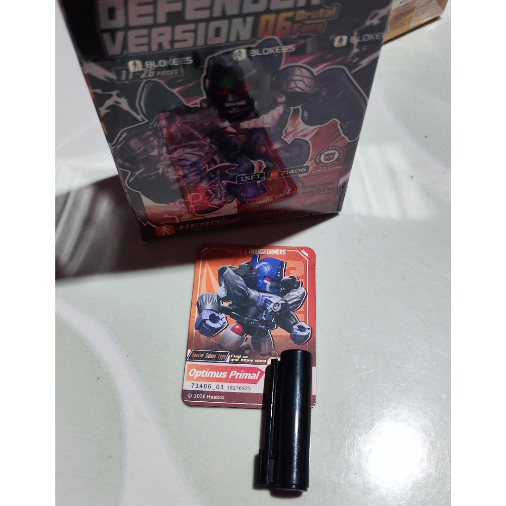 Transformers special Galaxy Optimus Primal OFC