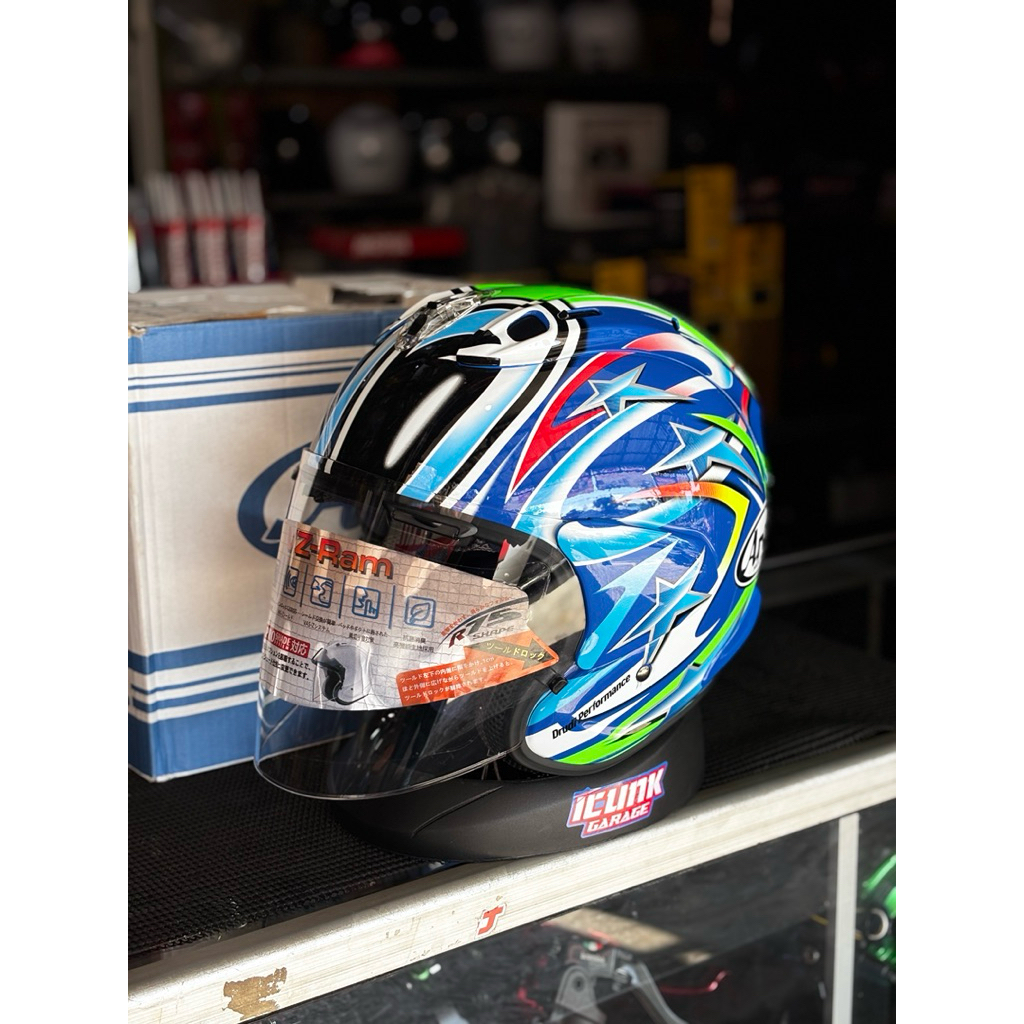 helm helmet ara* vz ram 1:1 RABBIT BELO ARAl half face clone super copy original bukan tsr ara1 RABB