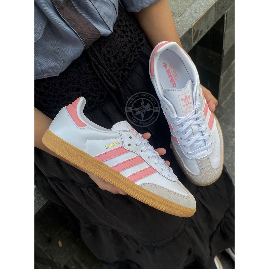ADIDAS SAMBA WHITE PINK
