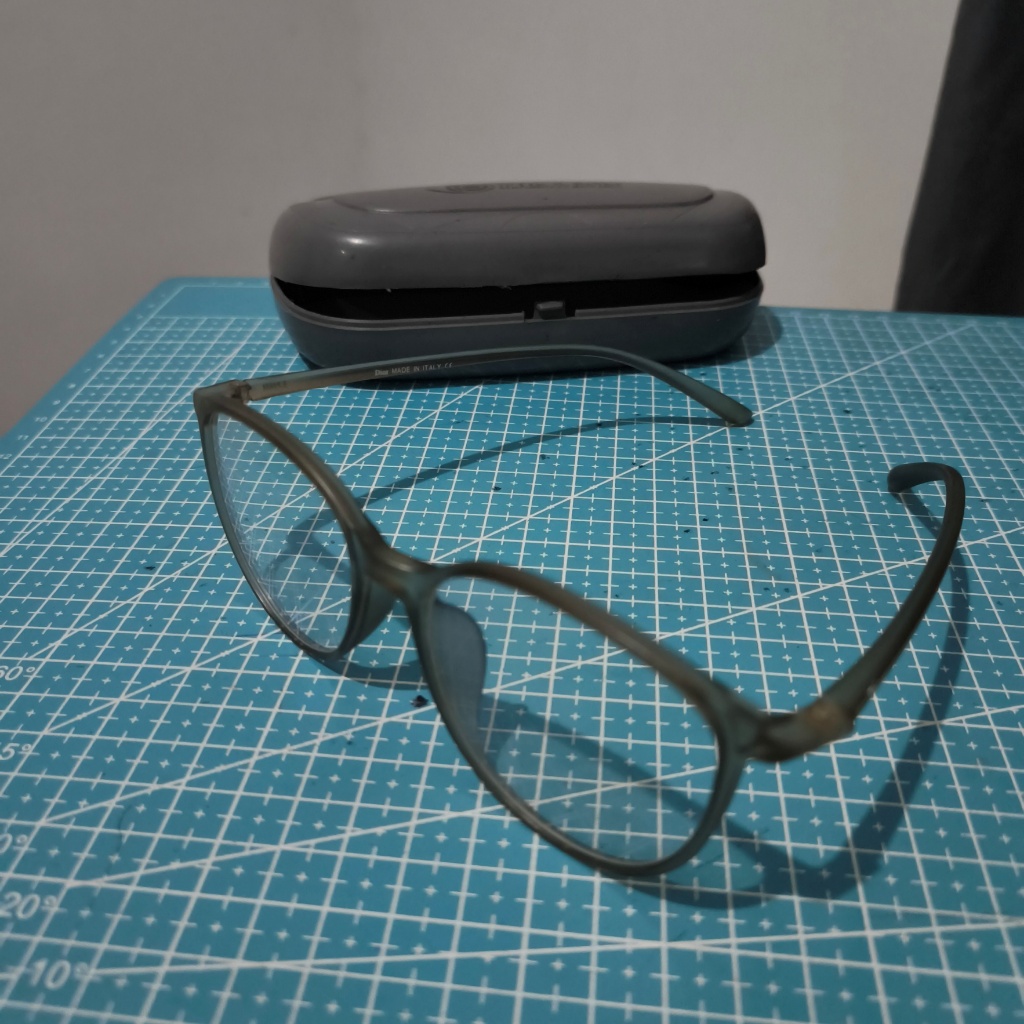 Kacamata Minus / Frame Optik TR-72085 53-17-138 (Lensa -0.25 Kanan & Kiri)