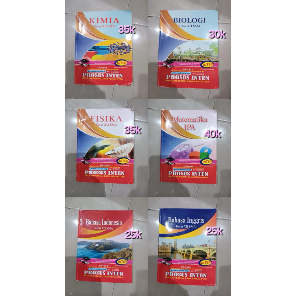Preloved buku TKA&UTBK INTEN