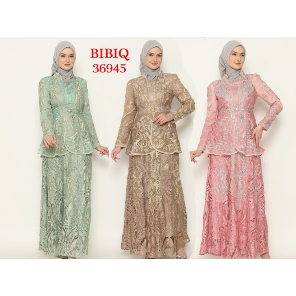 Bibiq 36945 Gamis Dress Muslim Fashion Muslim