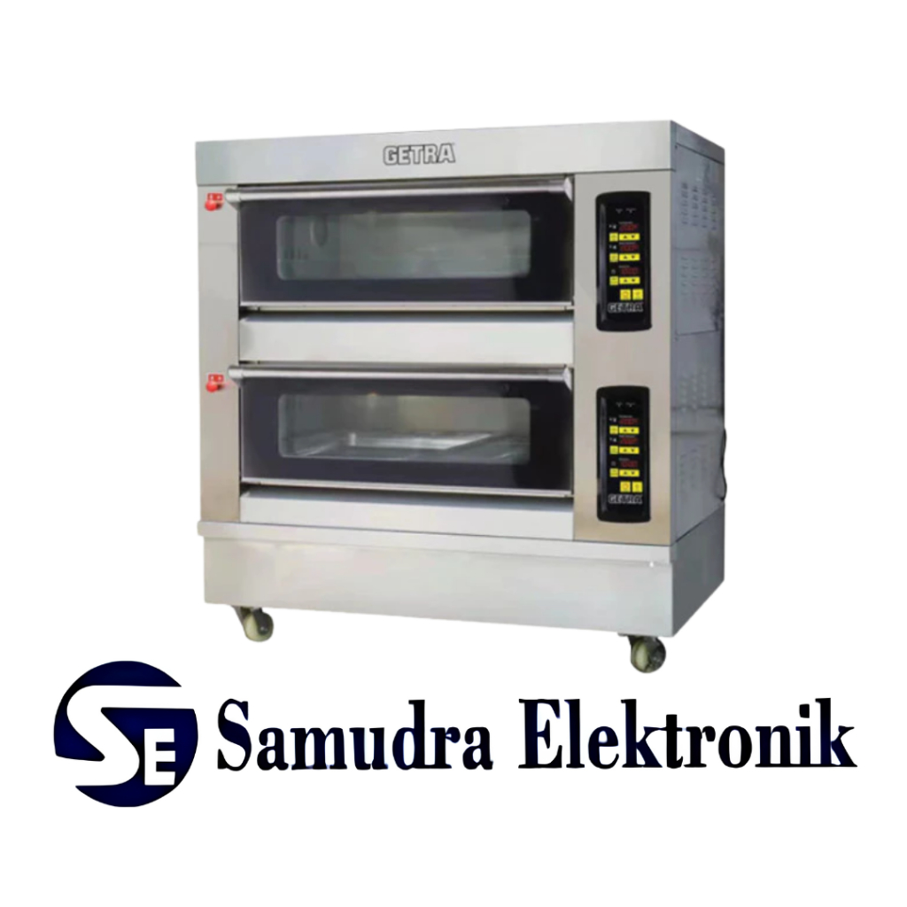 GETRA GAS BAKING OVEN 2 DECK 4 TRAY RFL-24GD