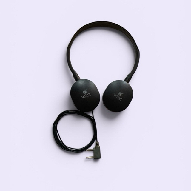 Headset Qatar Airways Original