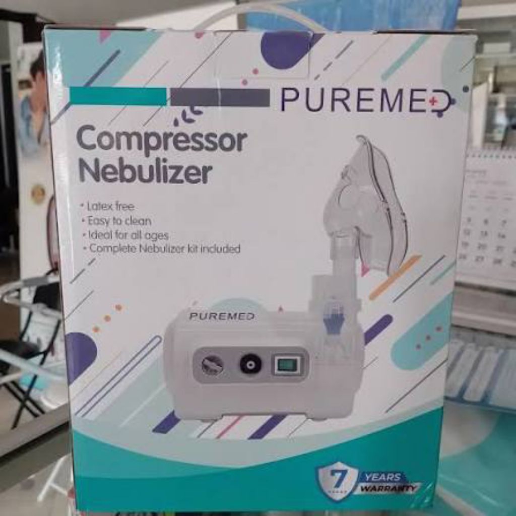 Puremed Alat Uap/Puremed Alat nebu/Nebulizer Puremed/Puremed Nebulizer Compressor