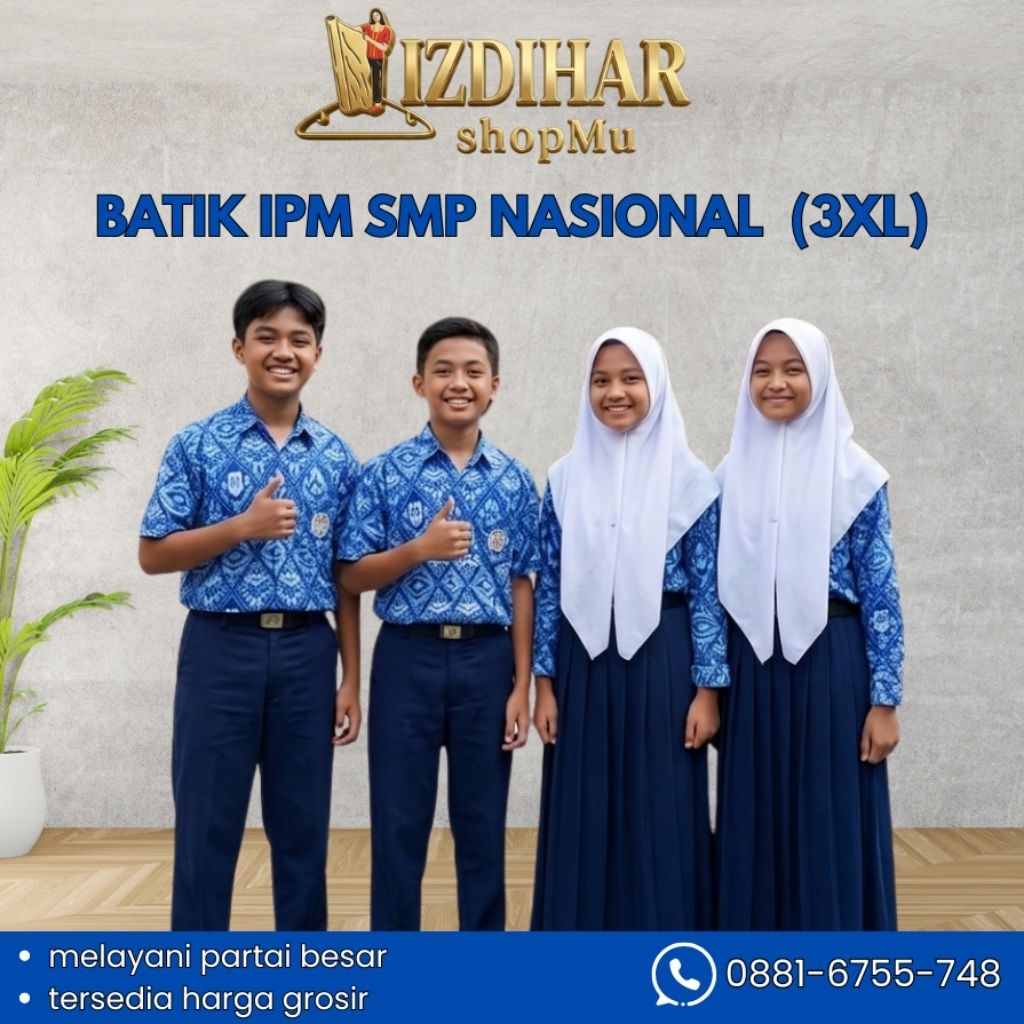 Katun Batik IPM nasional SMP/mts