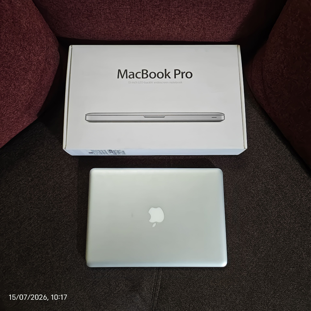 Macbook Pro 13inch A1278, MD102 (RAM 8GB / SSD 500GB / HDD 750GB) - Laptop Bekas