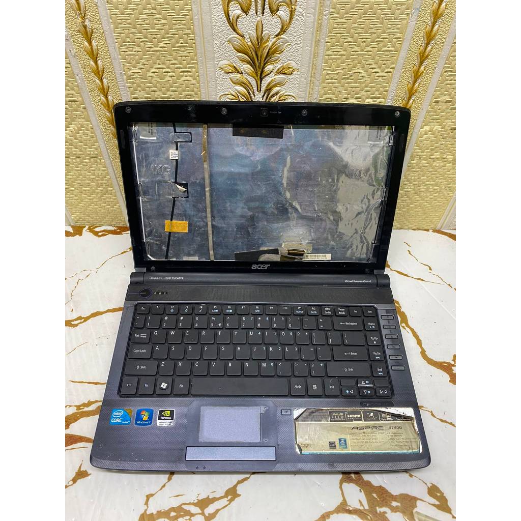 Satu set casing Laptop Acer Aspire 4740G