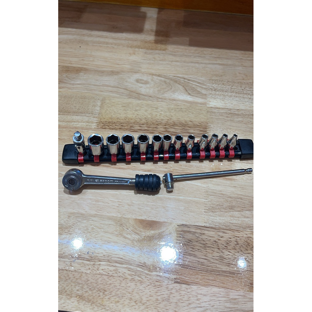 Socket Set Vintage Facom 1/4 made in France