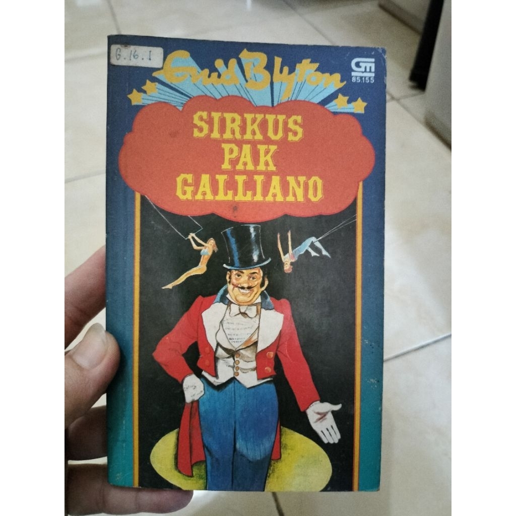 Novel Enid Blyton - Sirkus Pak Galliano (Bahasa Indonesia)