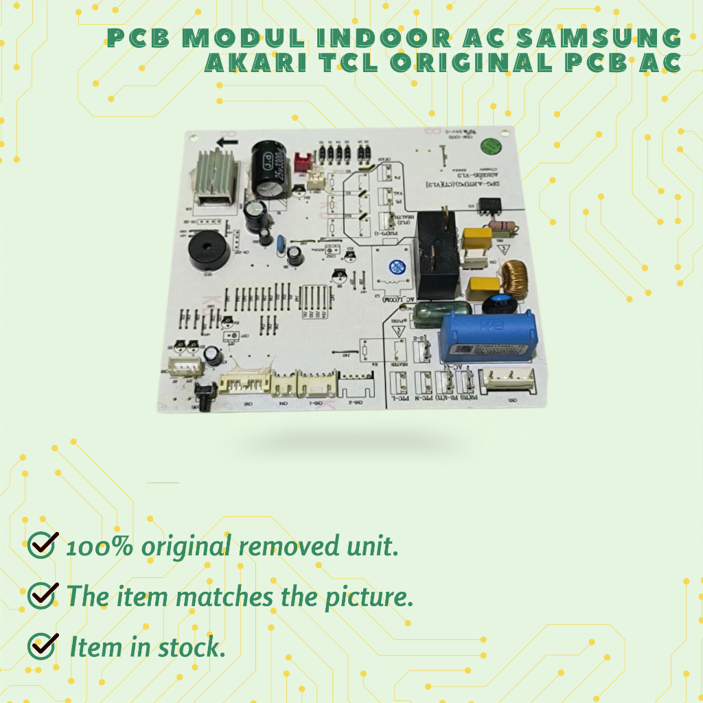 PCB MODUL INDOOR AC SAMSUNG AKARI TCL ORIGINAL PCB AC